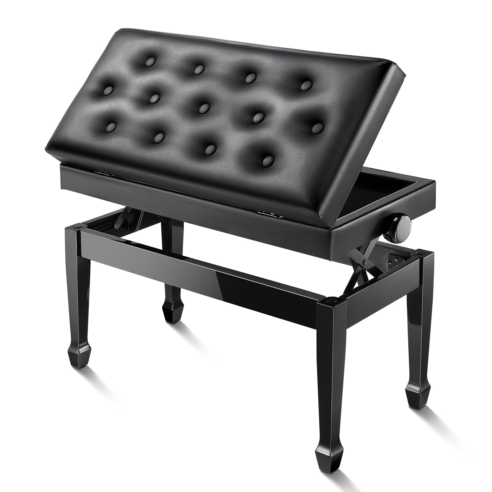 Donner Adjustable Duet Piano Bench - Donner