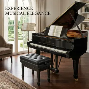Concert Hydraulic Piano Bench