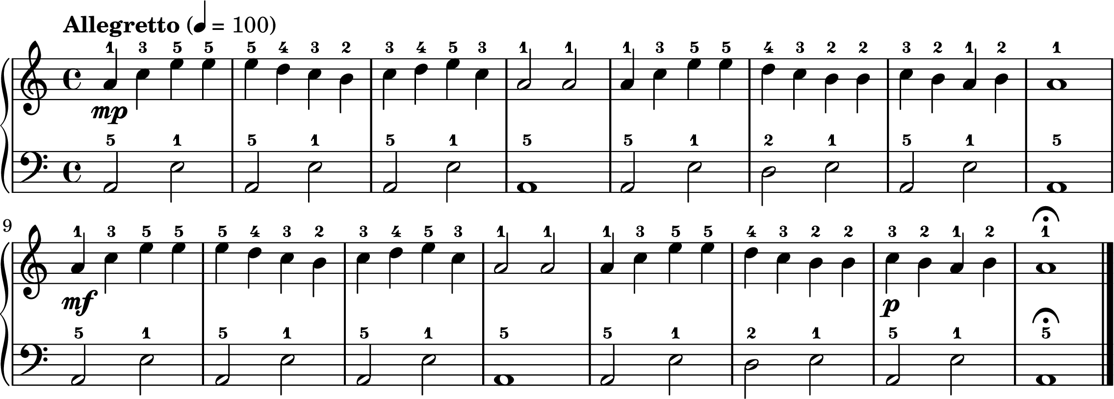 The Hearse Song easy piano sheet music full score