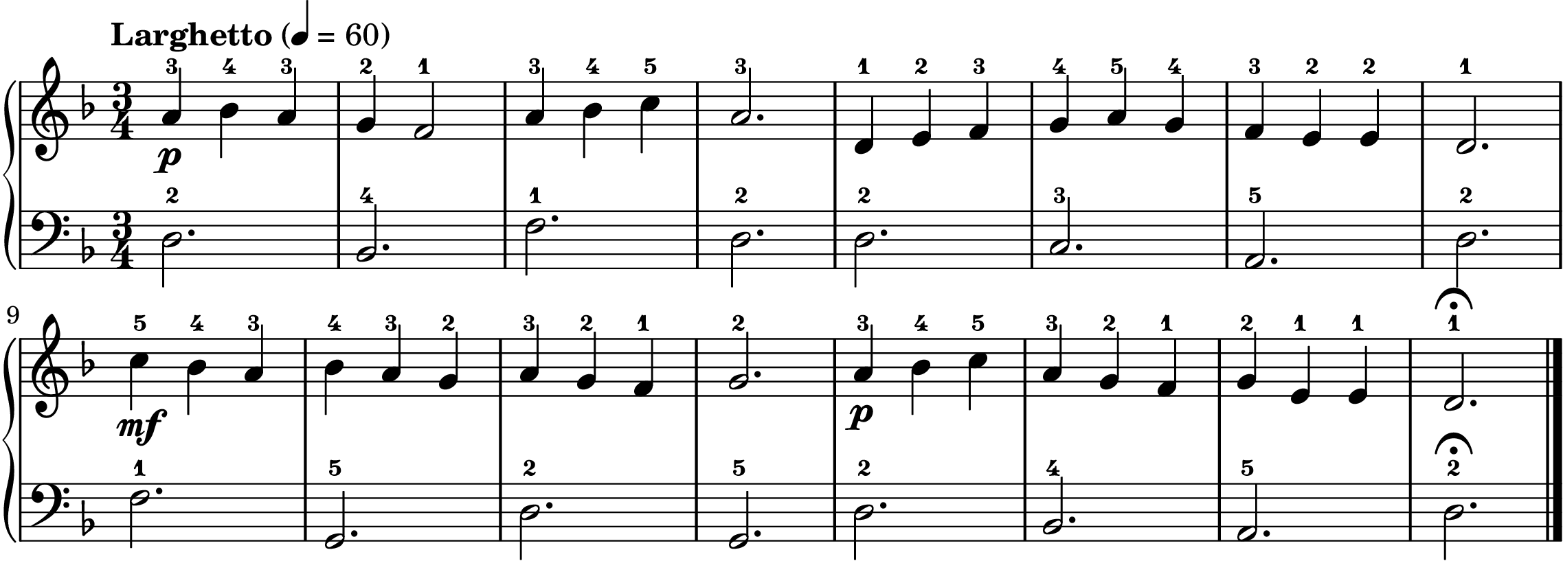 the Lacrimosa easy piano sheet music full score