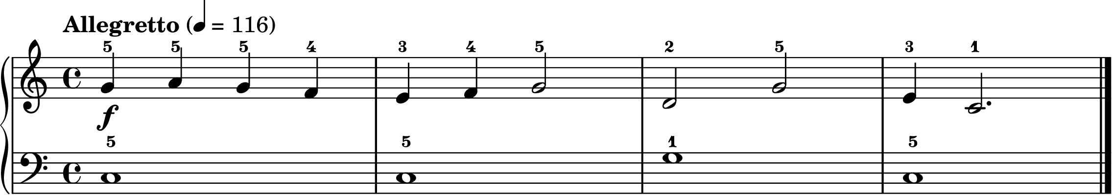London Bridge easy piano sheet music section B
