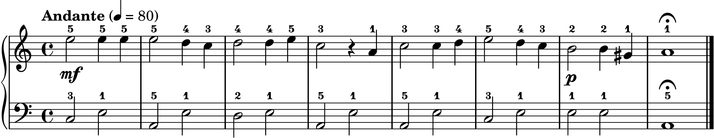 Wayfaring Stranger easy piano sheet music section B