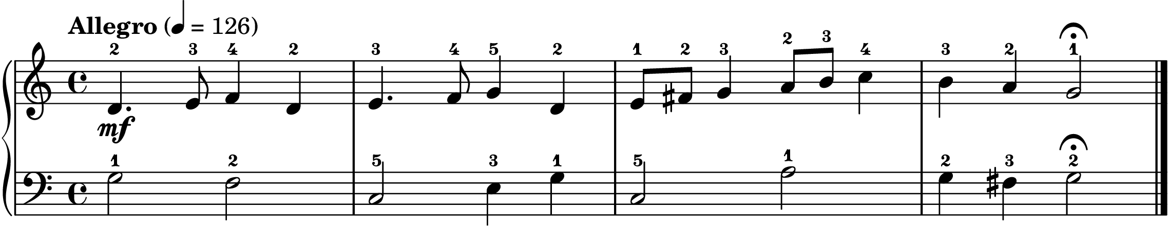 Deck the Halls easy piano sheet music section B