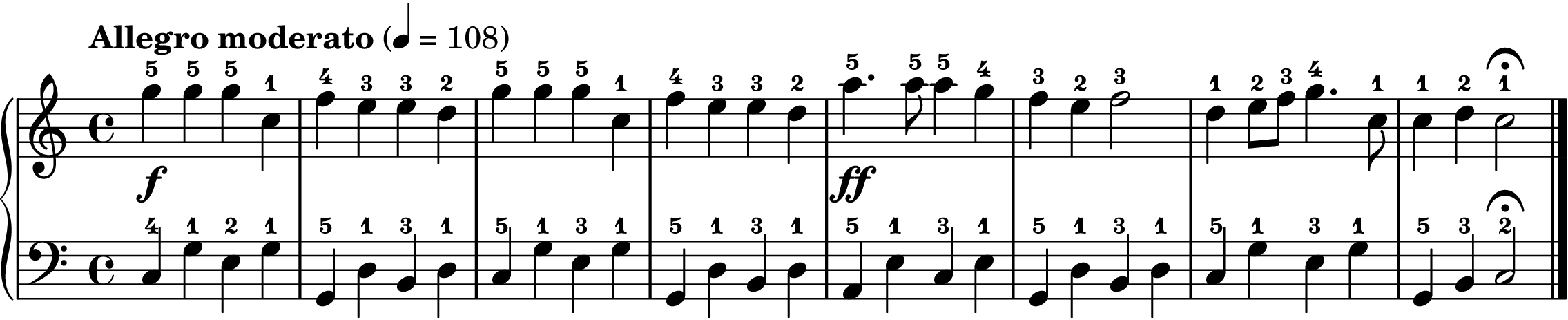 Hark! The Herald Angels Sing easy piano sheet music section B