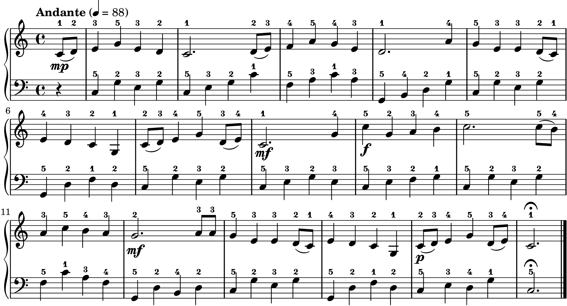 This Is My Father's World easy piano sheet music full score