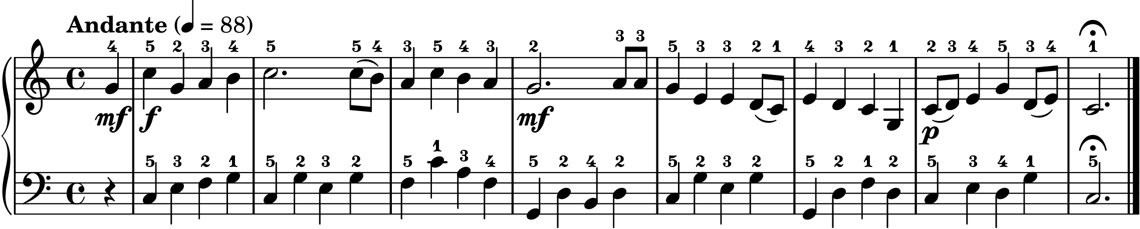 This Is My Father's World easy piano sheet music section B