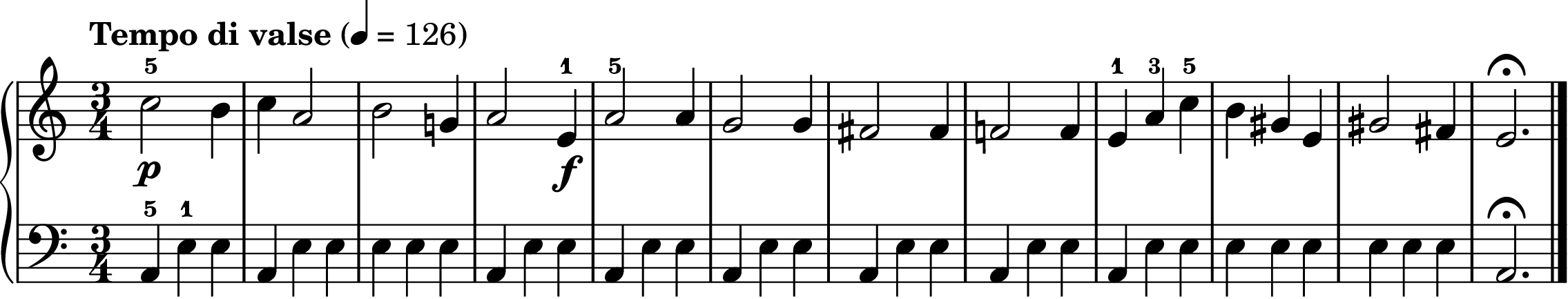 Danse Macabre easy piano sheet music section B