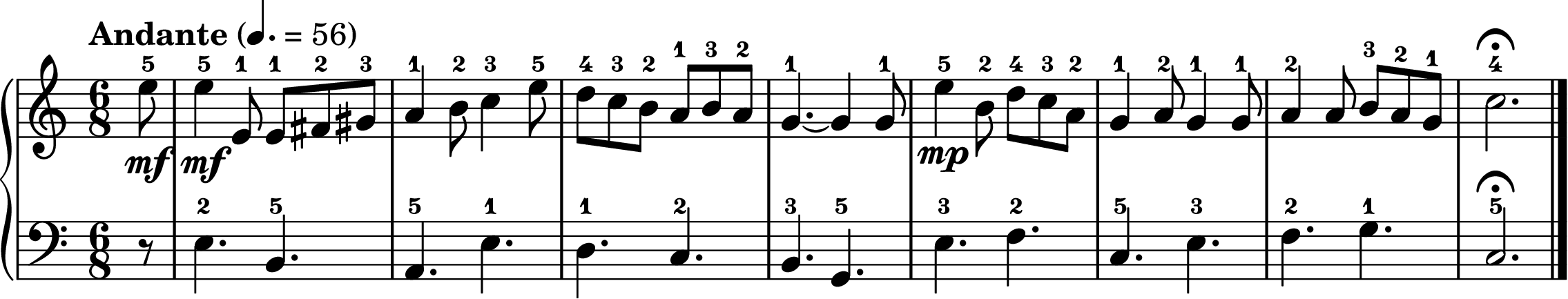 It Came Upon the Midnight Clear easy piano sheet music section B