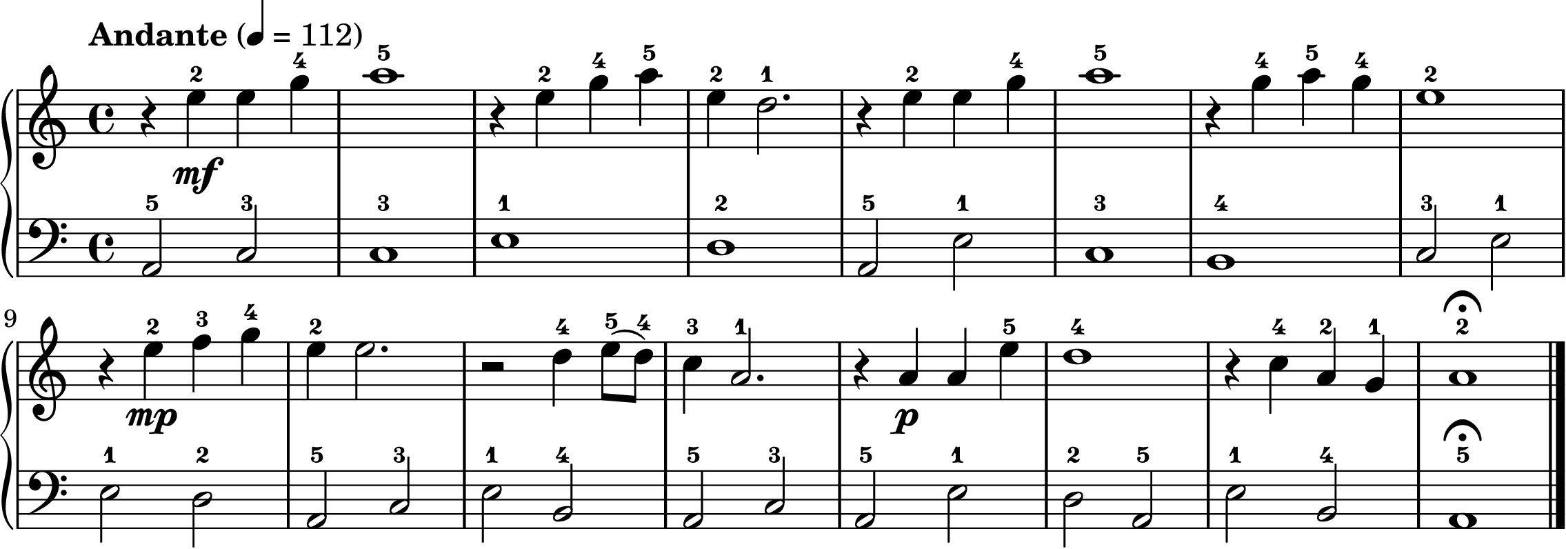Wayfaring Stranger easy piano sheet music section B